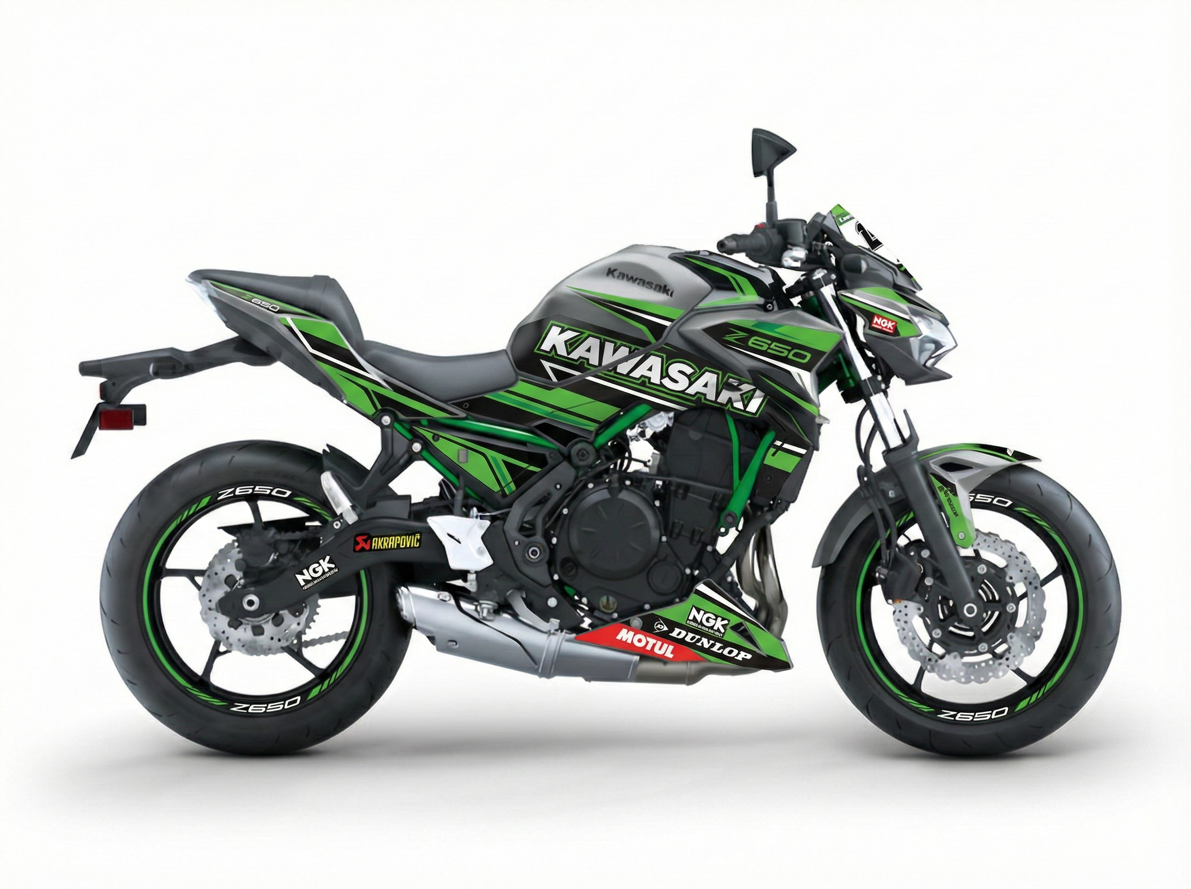 Kawasaki Z650 Graphics Kit