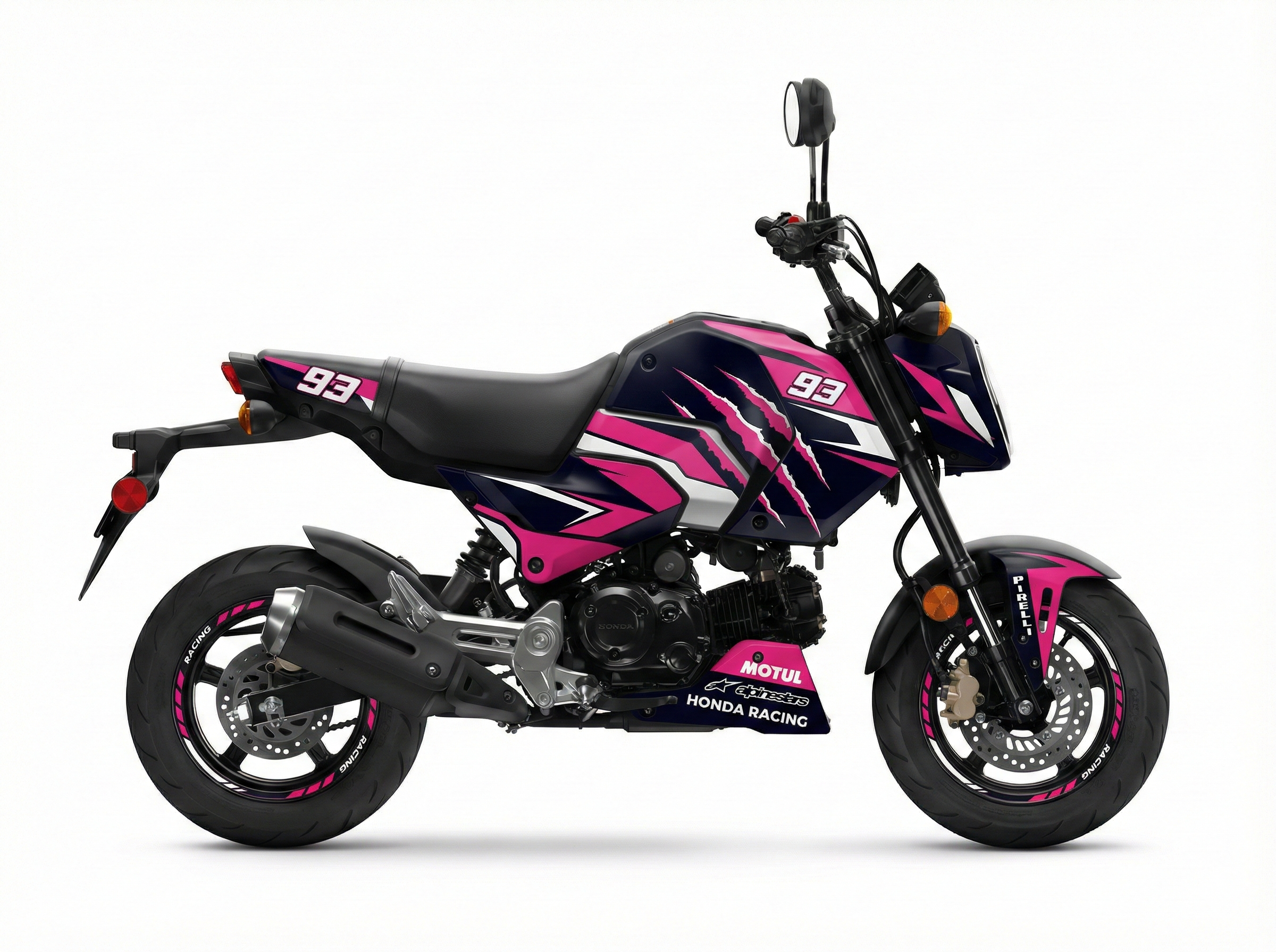 Honda Grom Graphics Kit