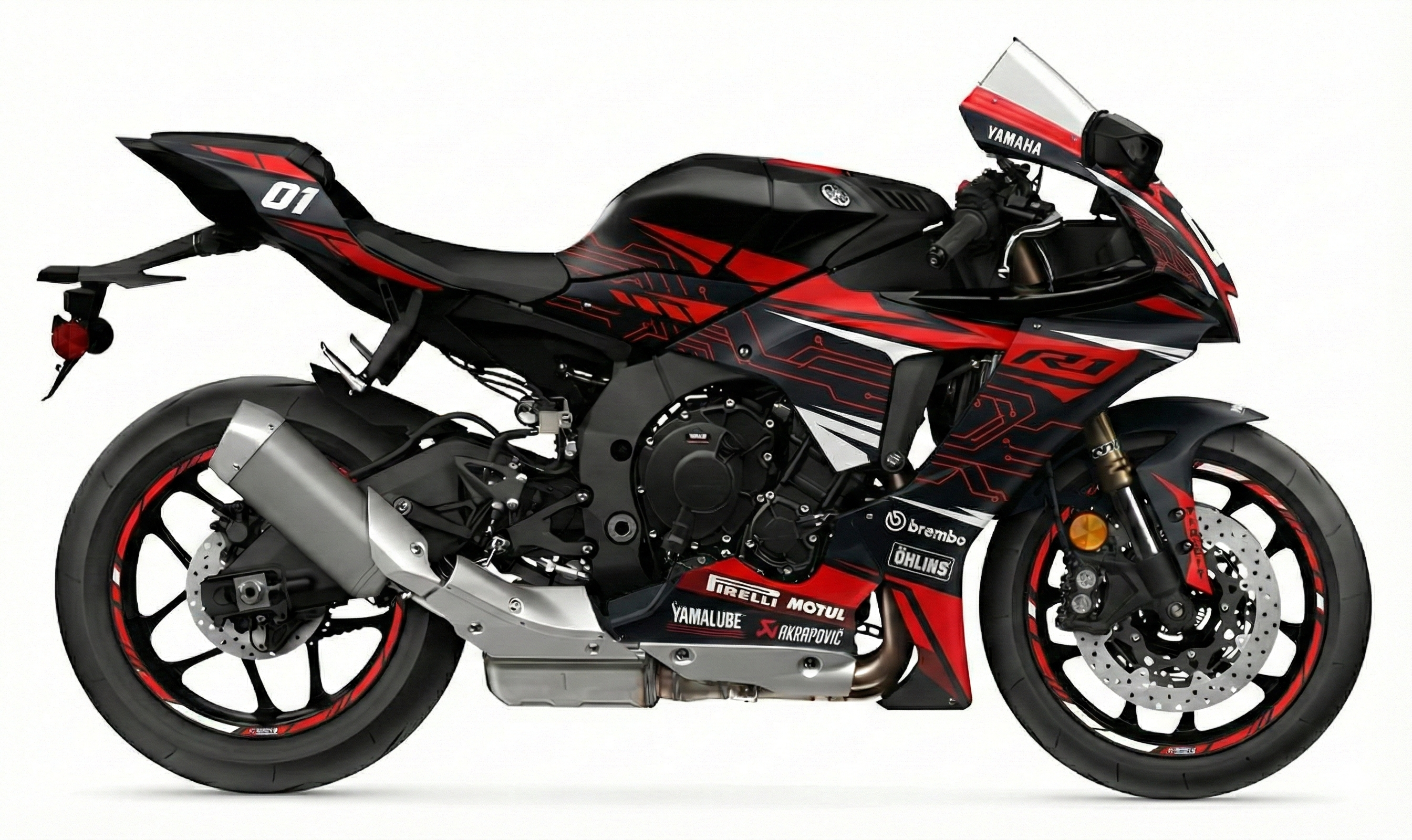 Yamaha YZF-R1 Graphics Kit