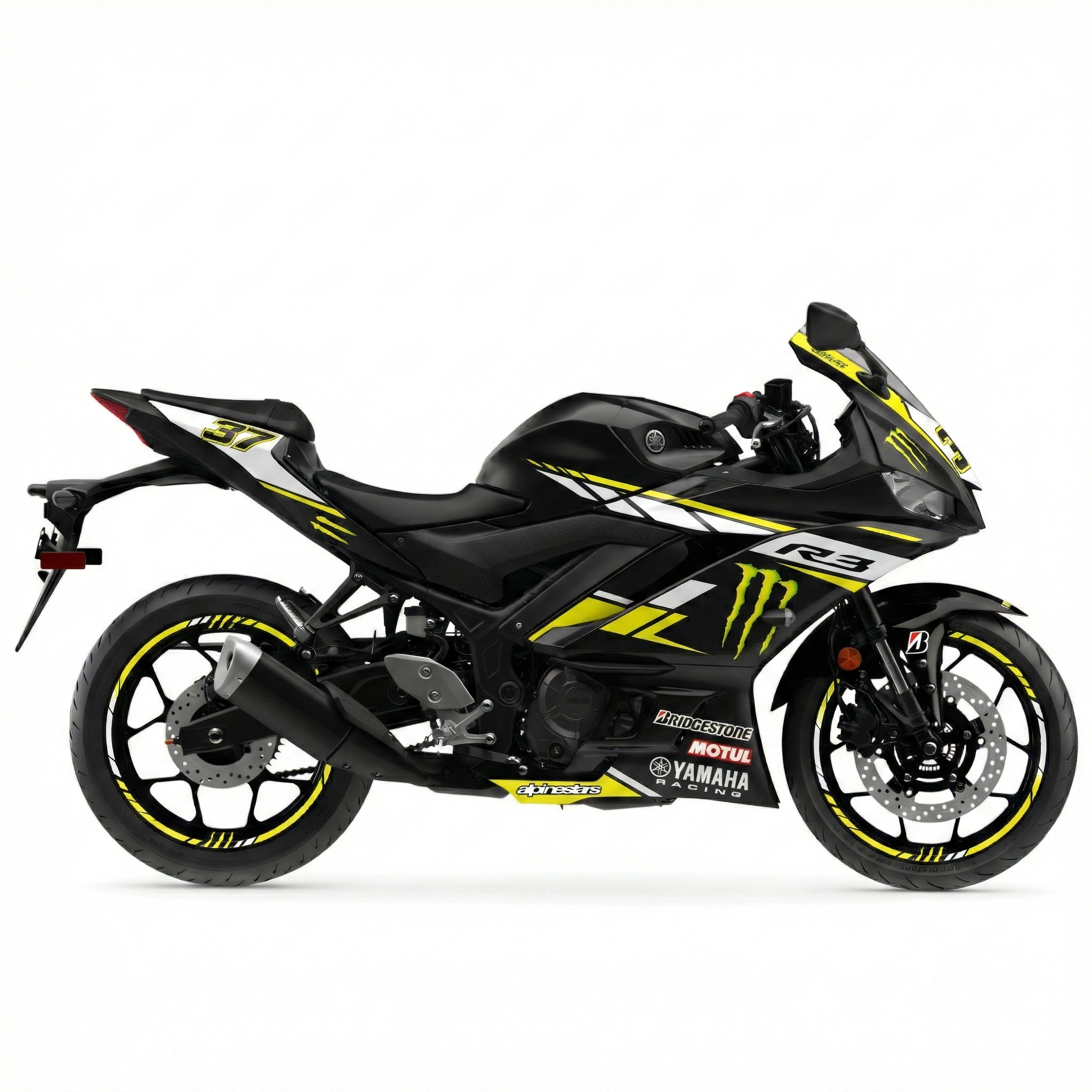 Yamaha YZF-R3 Graphics Kit