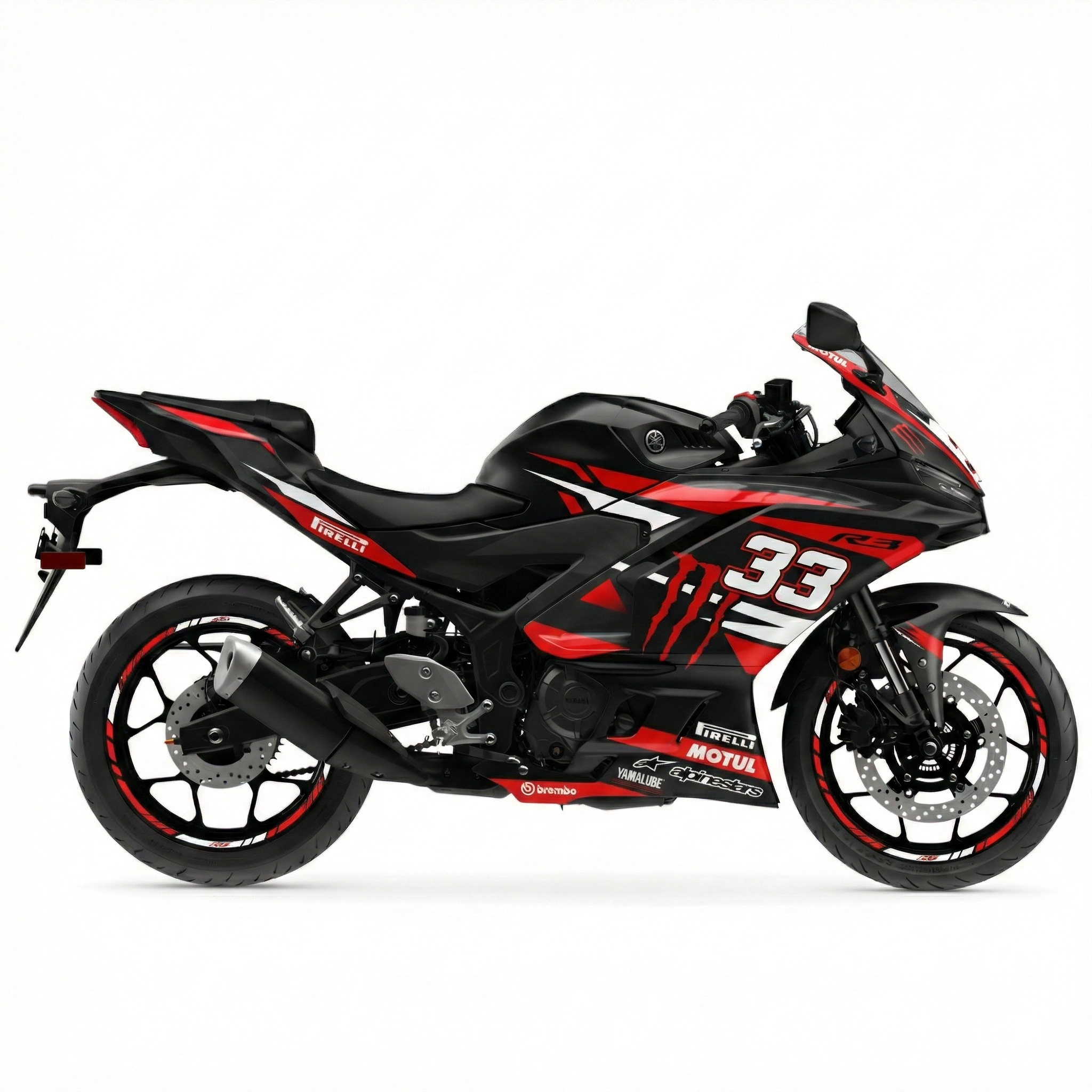 Yamaha YZF-R3 Graphics Kit