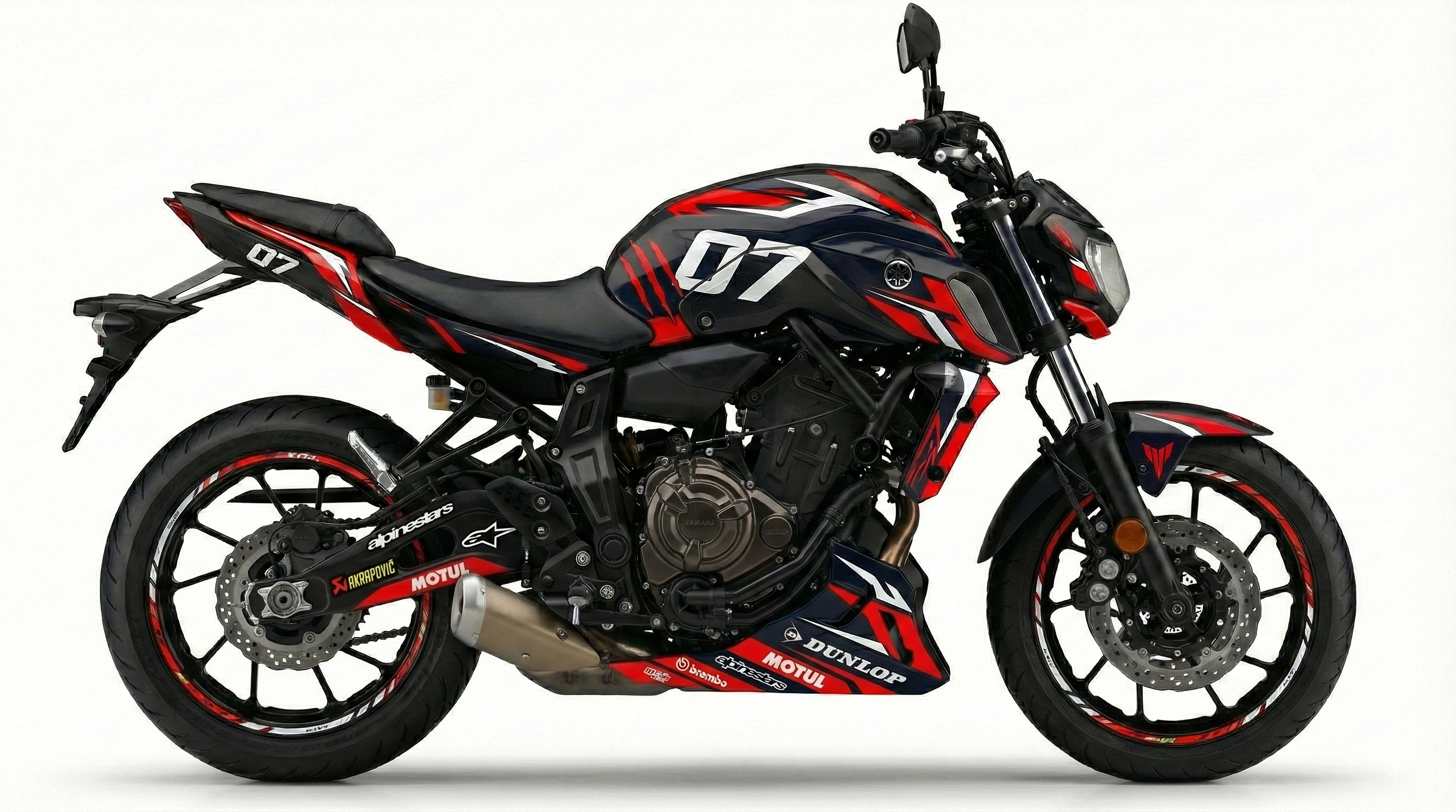Yamaha MT-07 Graphics Kit