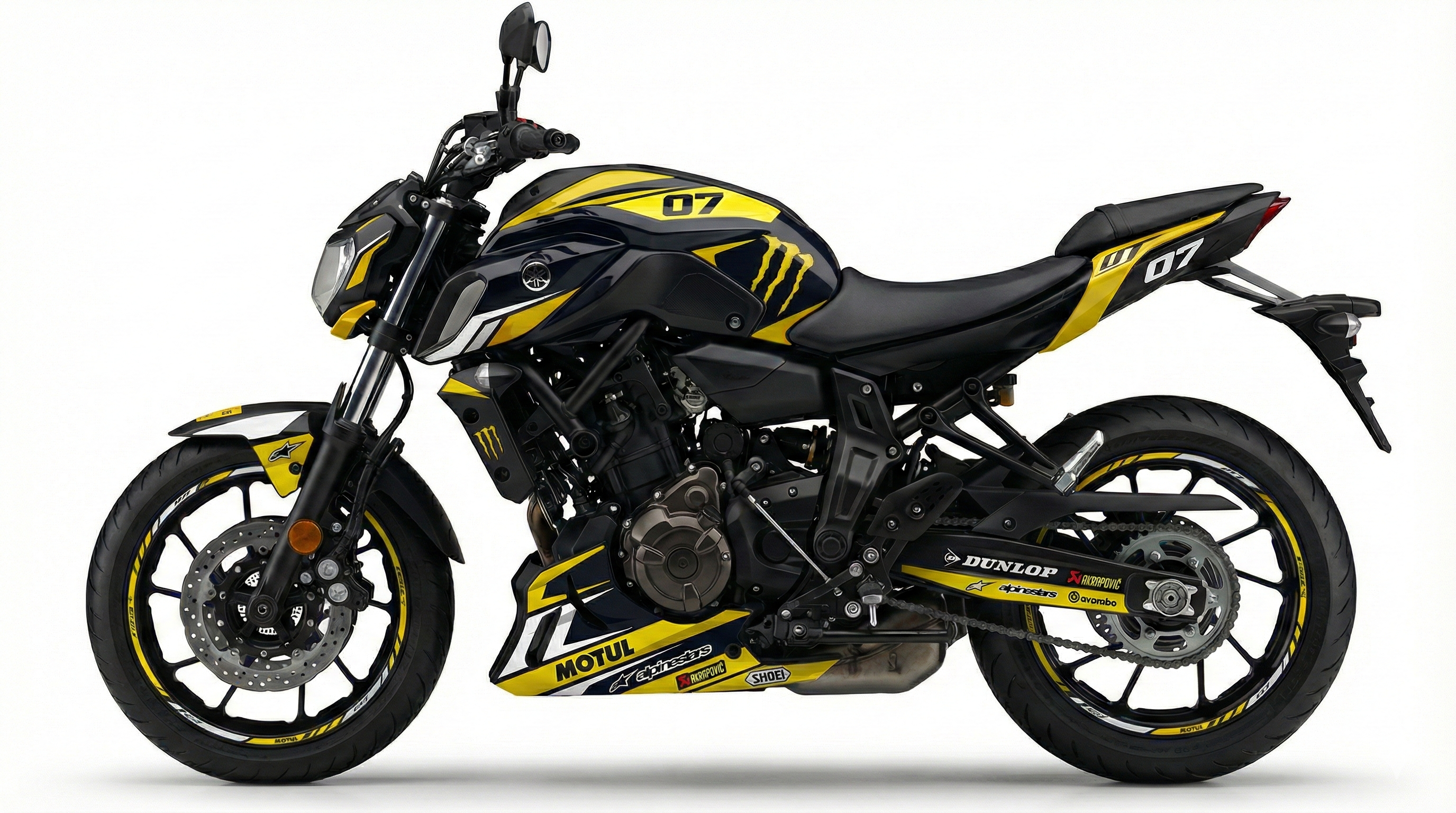 Yamaha MT-07 Graphics Kit