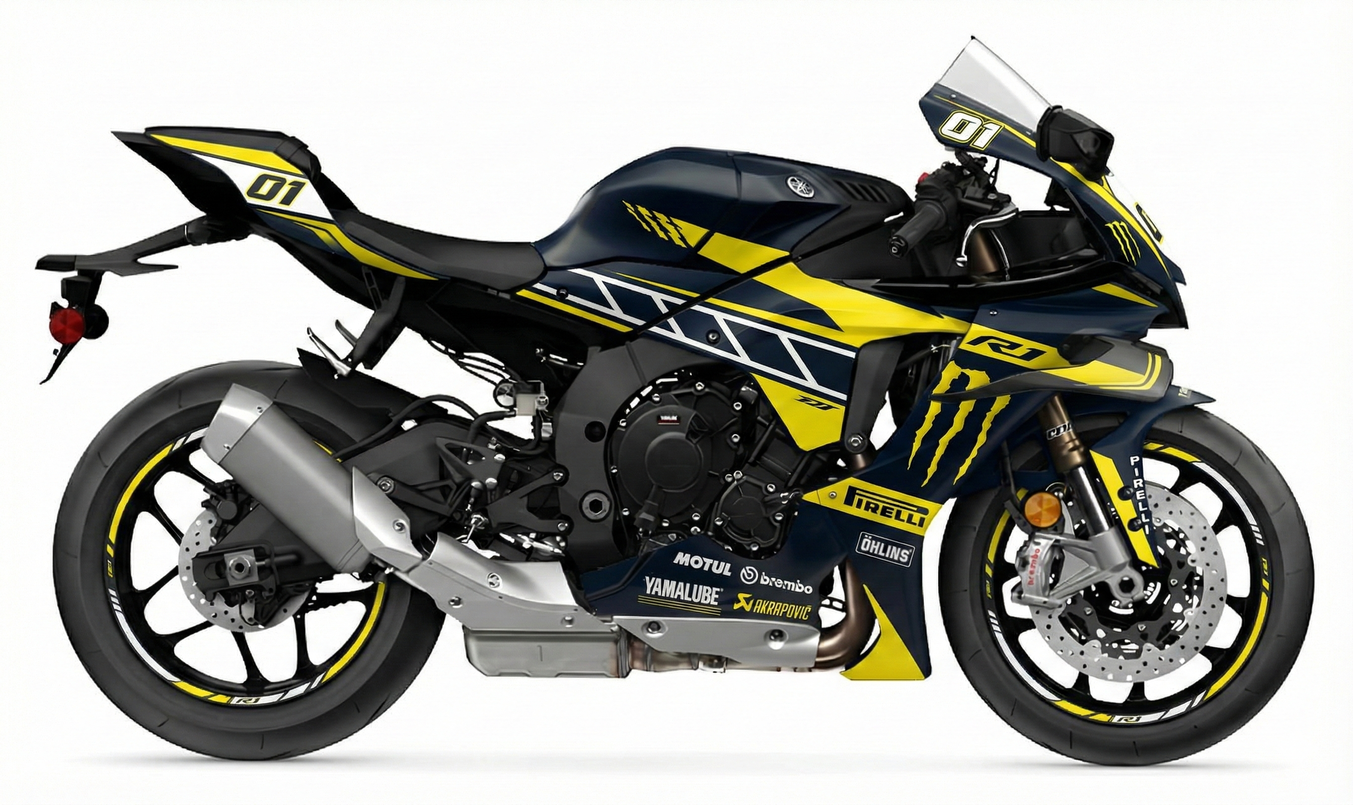 Yamaha YZF-R1 Graphics Kit