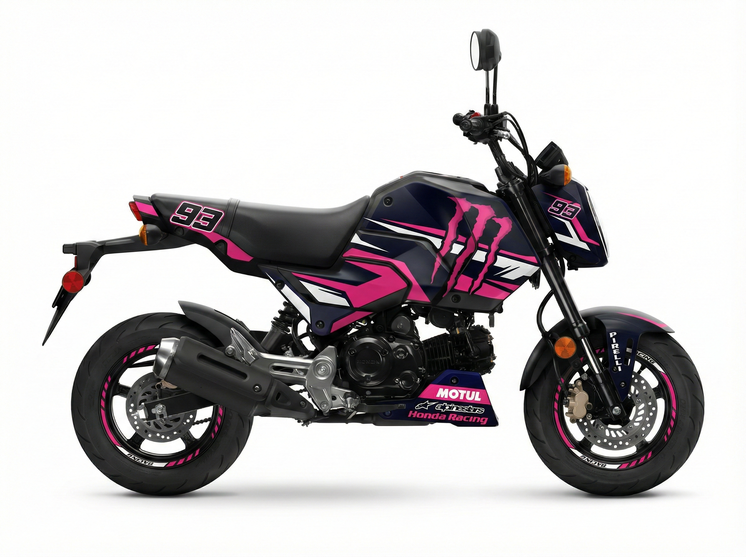 Honda Grom Graphics Kit
