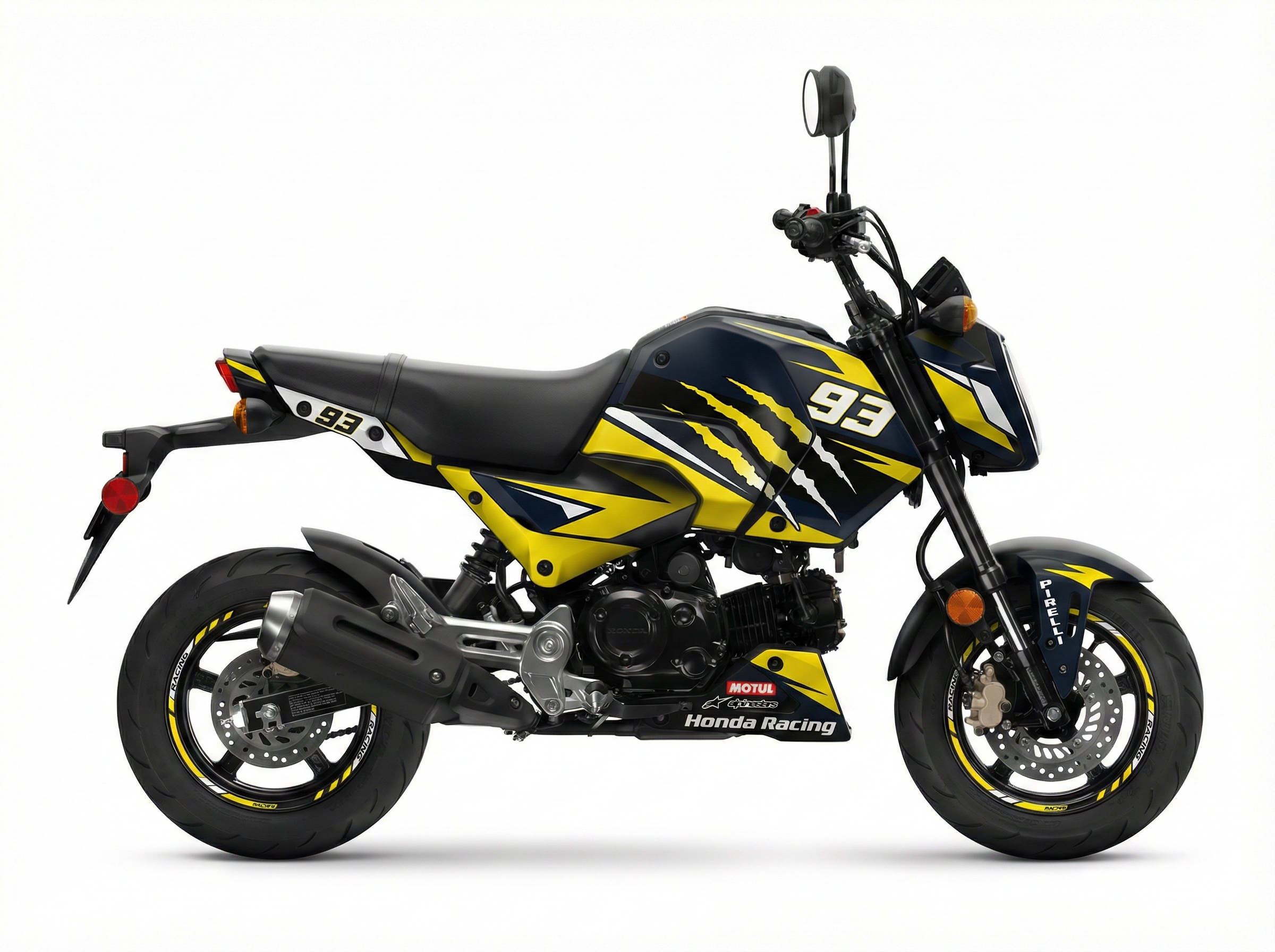 Honda Grom Graphics Kit