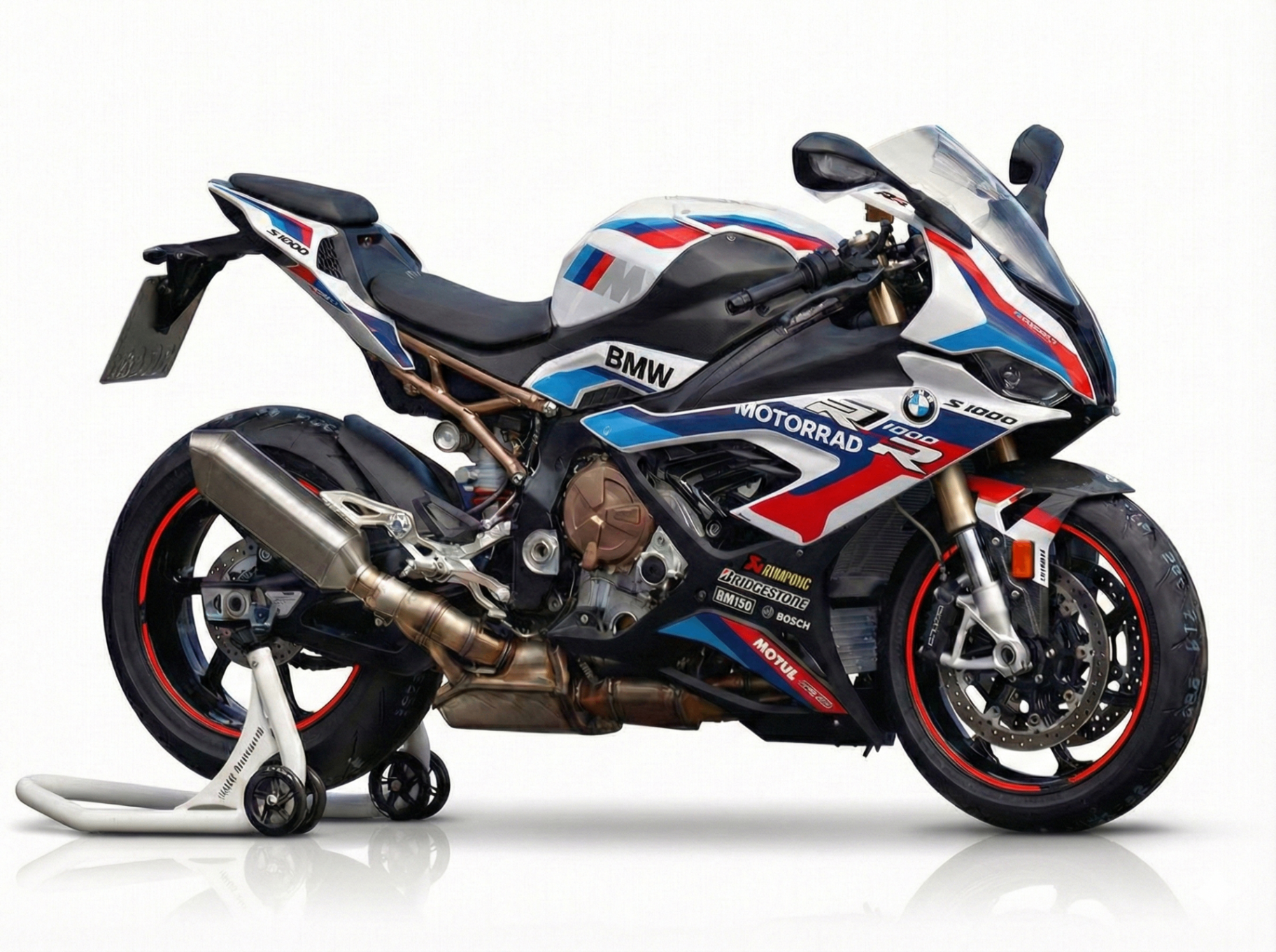 BMW S1000RR M-Sport Racing Full Decal Kit 2019-2022