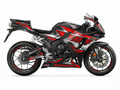 Honda CBR600RR (2021-2025) Razor Red & Silver Graphic Decal Kit