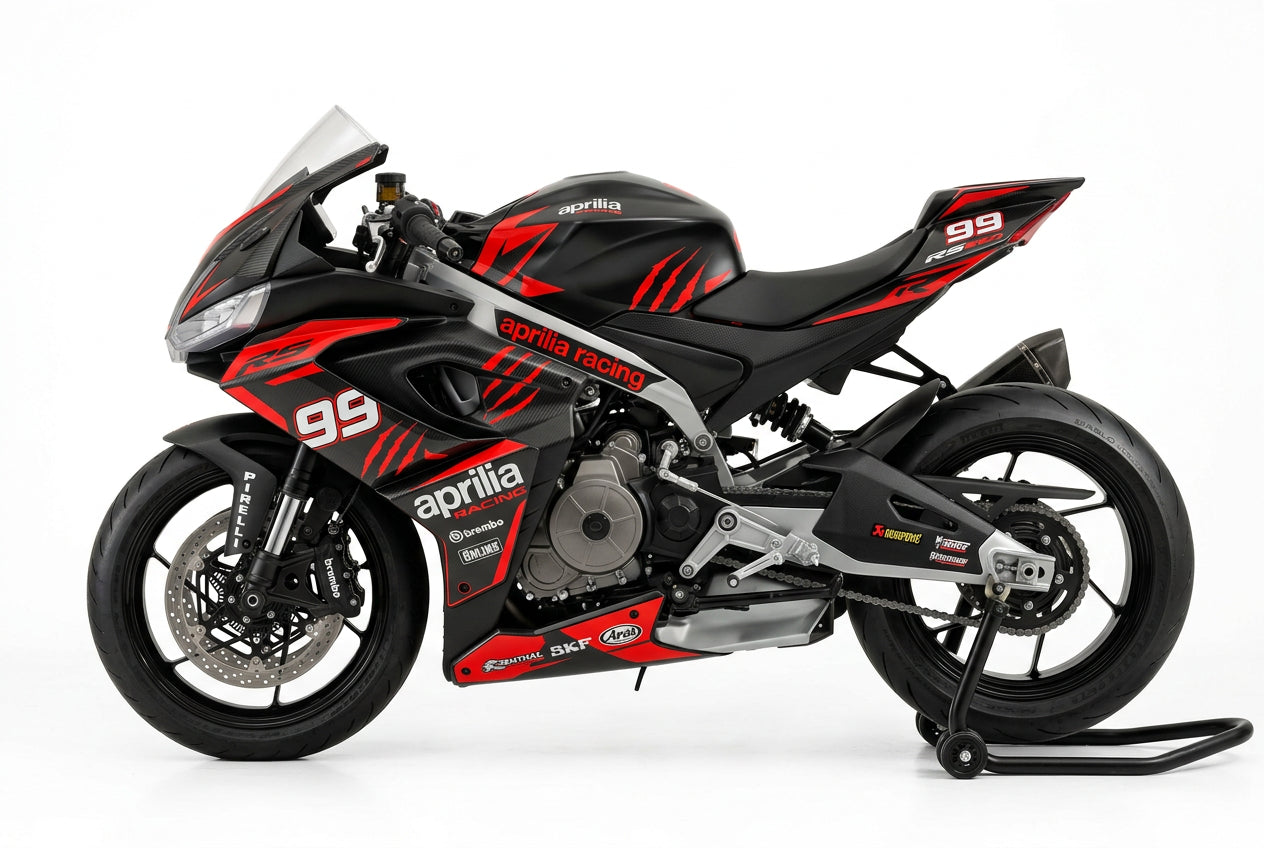 Aprilia RS 660 Graphics Kit Carbon Red