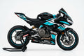Aprilia RS 660 Graphics Kit Cyan White