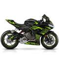 Aprilia RS 660 Racing Graphics Kit Green Black