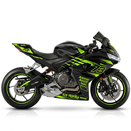 Aprilia RS 660 Racing Graphics Kit Green Black