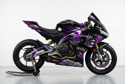Aprilia RS 660 Graphics Kit Purple Silver