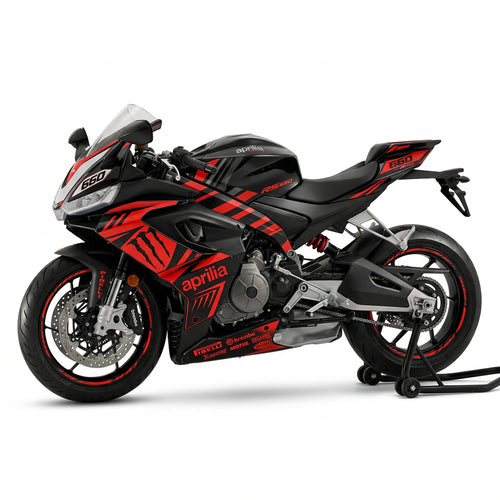 Aprilia RS 660 Racing Graphics Kit Red Black