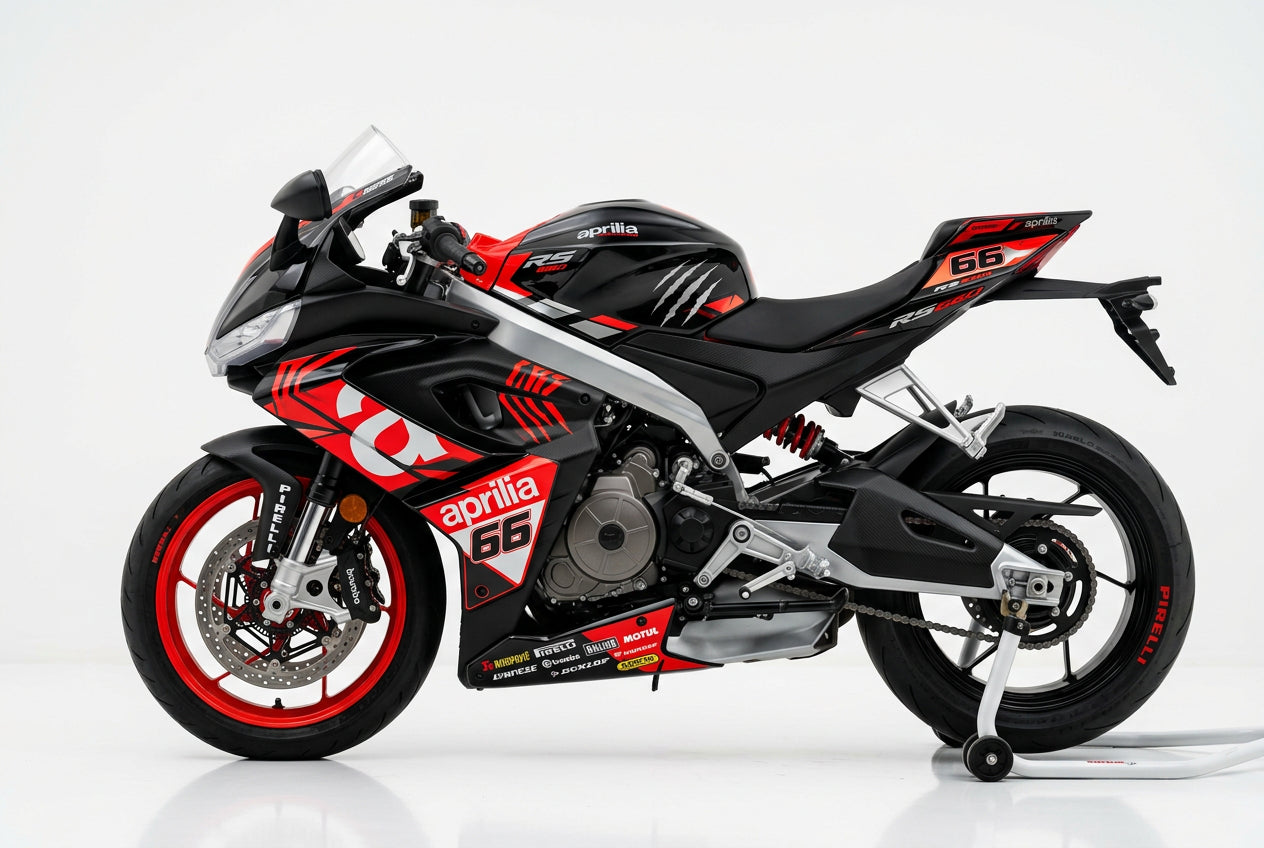 Aprilia RS 660 Graphics Kit Red Black