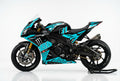 Aprilia RSV4 Graphics Kit Cyan White