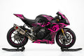 Aprilia RSV4 Graphics Kit Pink Black