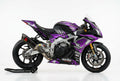 Aprilia RSV4 Graphics Kit Purple Silver
