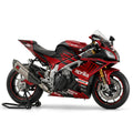 Aprilia RSV4 Racing Graphics Kit Red Black