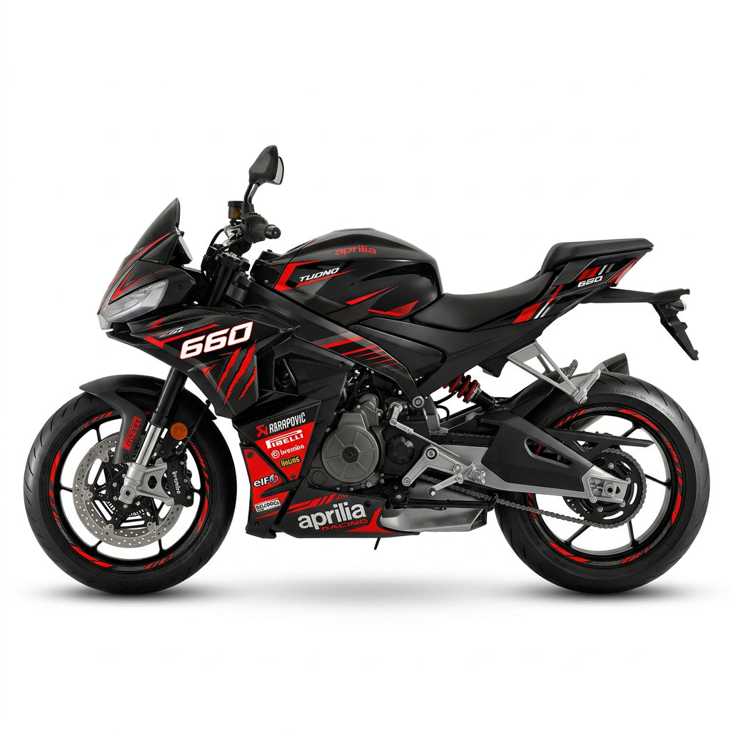 Aprilia Tuono 660 Carbon Red Graphics Kit