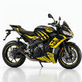 Aprilia Tuono V4 Yellow Black Graphics Kit