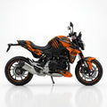 BMW F900R Orange Black Graphics Kit