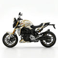 BMW F900R White Gold Graphics Kit