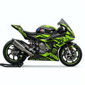 BMW M1000RR Neon Green Black Graphics Kit