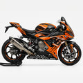 BMW M1000RR Orange Black Graphics Kit