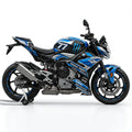 BMW S1000R Blue Silver Graphics Kit
