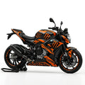 BMW S1000R Orange Black Graphics Kit
