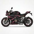 BMW S1000R Pink Black Graphics Kit