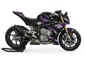 BMW S1000R Purple Silver Racing Decal Kit