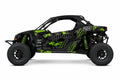 Can-Am Maverick X3 Digital Camo Green wrap kit