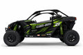 Can-Am Maverick X3 Green/Black Racing Decal Kit