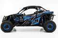 Can-Am Maverick X3 Lightning Blue wrap kit