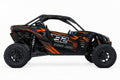 Can-Am Maverick X3 Orange/Black Racing Decal Kit