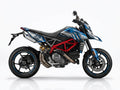 Ducati Hypermotard Blue Silver Graphics Kit