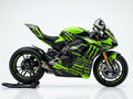 Ducati Panigale V4 Neon Green Black Graphics Kit