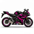 Honda CBR600RR Pink Black Racing Decal Kit