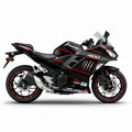 Kawasaki Ninja 400 Carbon Red Decal Kit