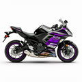 Kawasaki Ninja 650 Purple Silver Decal Kit