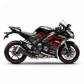 Kawasaki Ninja ZX-10R Carbon Red Decal Kit