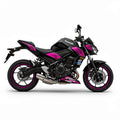 Kawasaki Z650 Pink Black Decal Kit