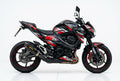 Kawasaki Z800 Red/Black Racing Decal Kit