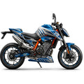 KTM Duke 790 Blue Silver Graphics Kit