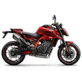 KTM Duke 890 Red Black Graphics Kit
