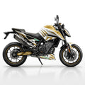 KTM Duke 890 White Gold Graphics Kit