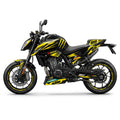 KTM Duke 890 Yellow Black Graphics Kit