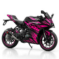 KTM RC 390 Pink Black Graphics Kit